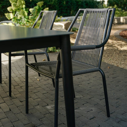 Stapelbare Tuinstoel Shelo | Grijs