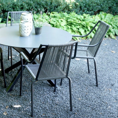 Stapelbare Tuinstoel Shelo | Grijs