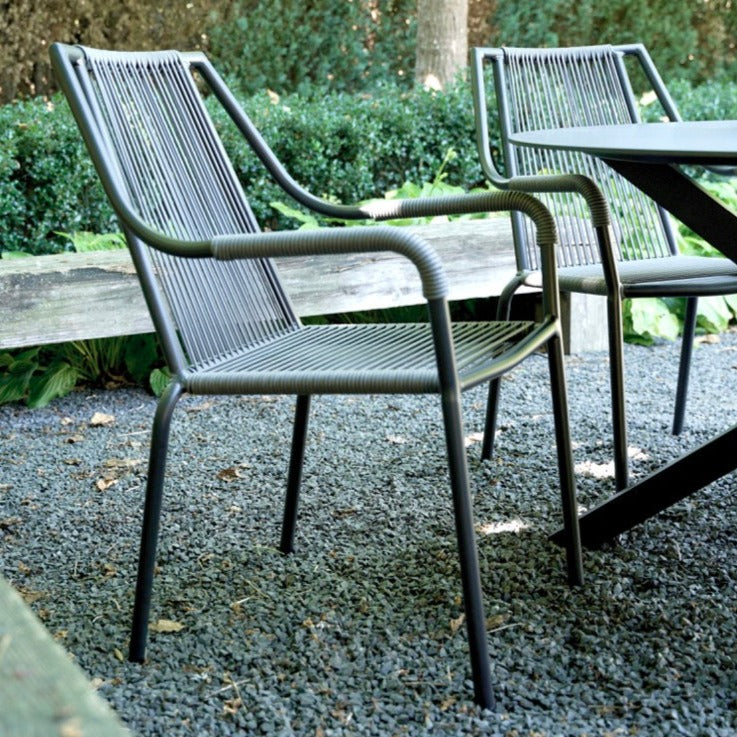 Stapelbare Tuinstoel Shelo | Grijs