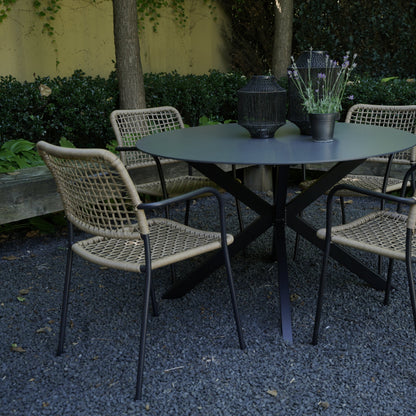 Stapelbare Tuinstoel Kara | Beige