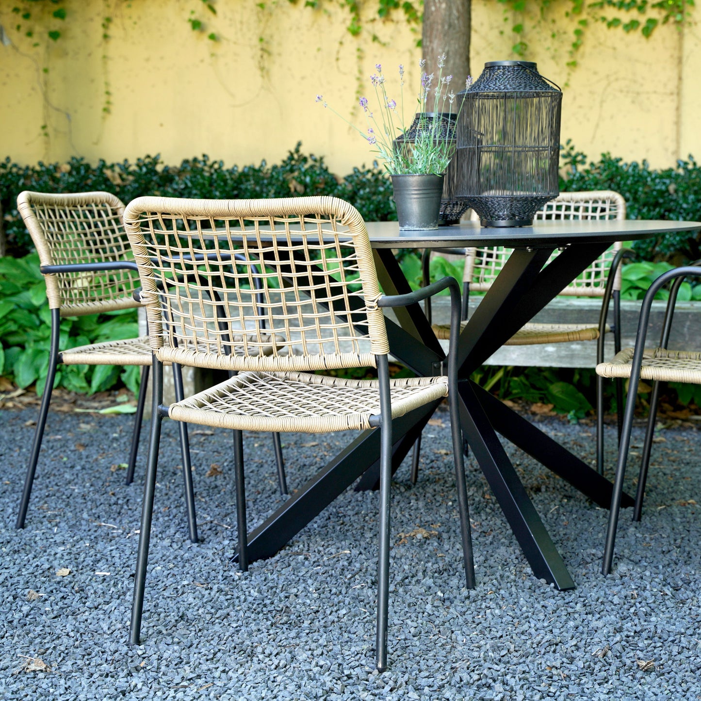 Stapelbare Tuinstoel Kara | Beige