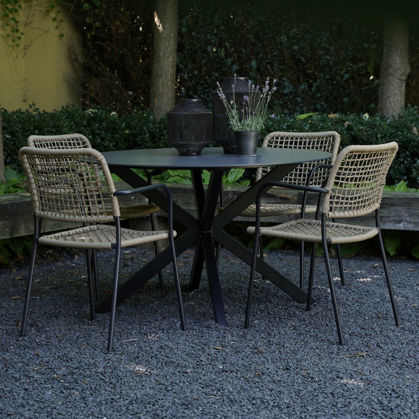 Stapelbare Tuinstoel Kara | Beige