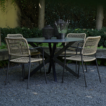 Stapelbare Tuinstoel Kara | Beige