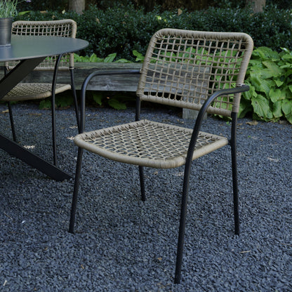 Stapelbare Tuinstoel Kara | Beige