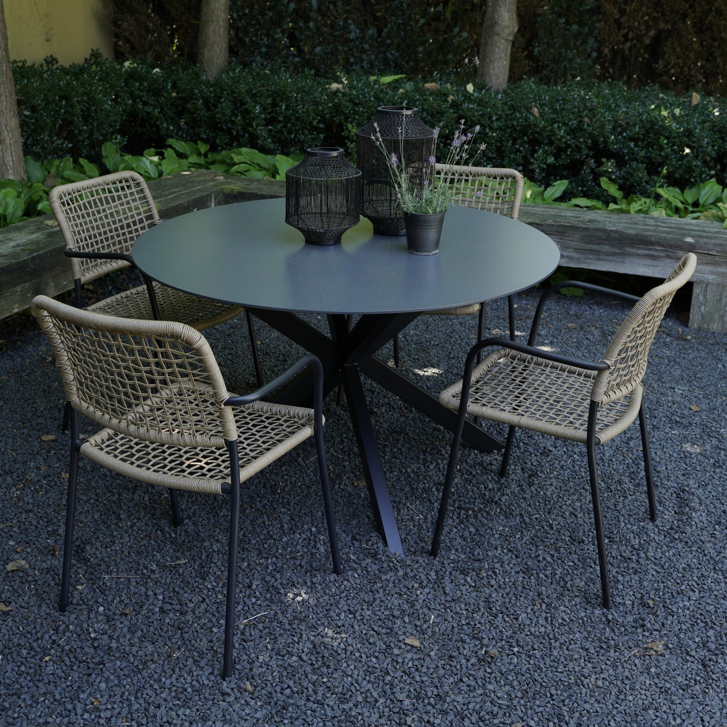 Stapelbare Tuinstoel Kara | Beige