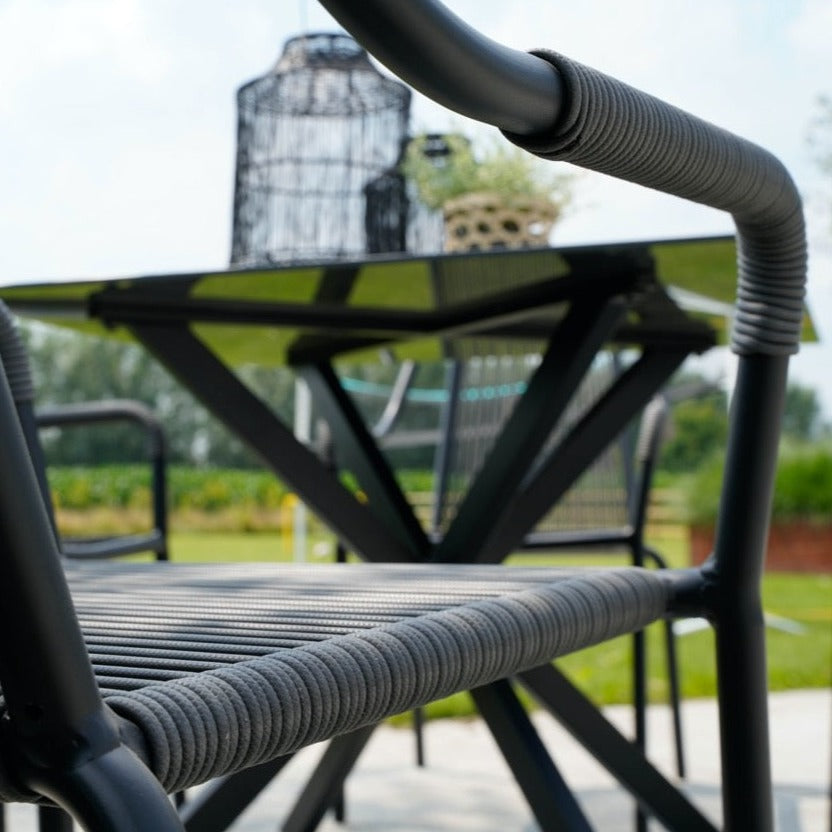 Stapelbare Tuinstoel Shelo | Grijs