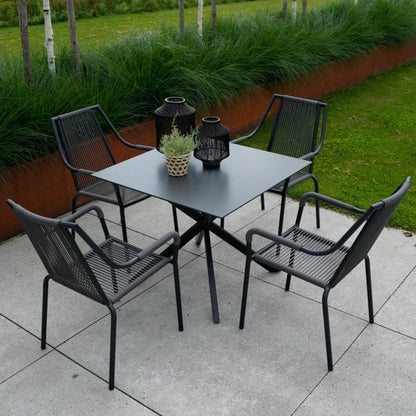 Stapelbare Tuinstoel Shelo | Grijs