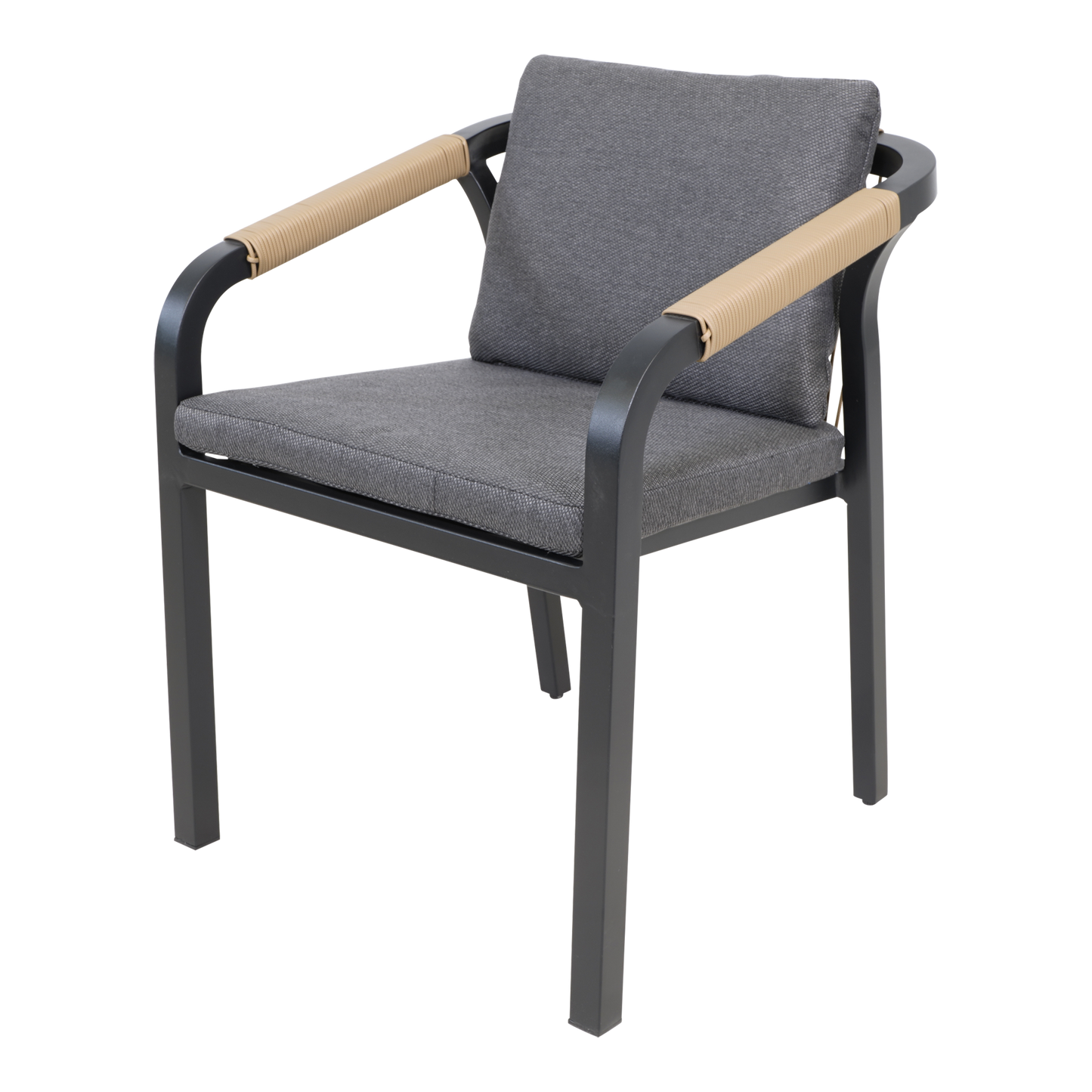 Stapelbare Tuinstoel Rimini | Zwart