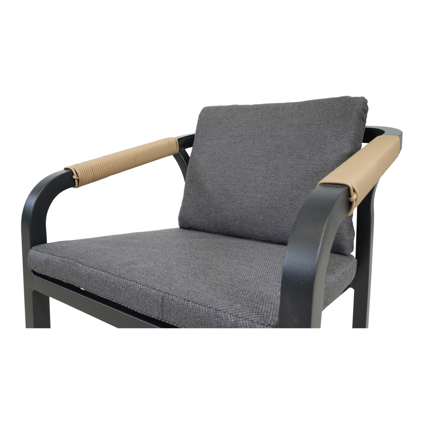 Stapelbare Tuinstoel Rimini | Zwart