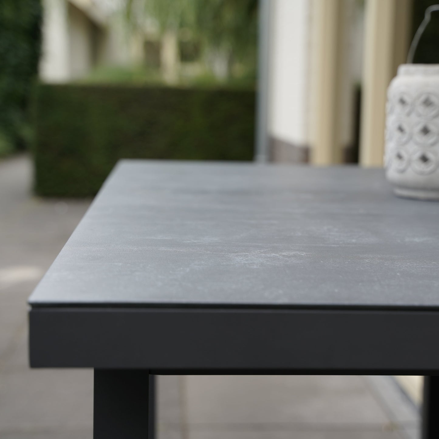 Tuintafel Baleno Negro | Uittrektafel | Grijs