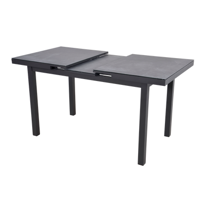 Tuintafel Baleno Negro | Uittrektafel | Grijs