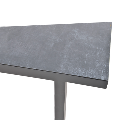 Tuintafel Baleno Negro | Uittrektafel | Grijs