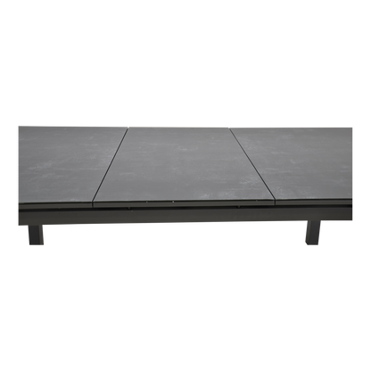 Tuintafel Baleno Negro | Uittrektafel | Grijs