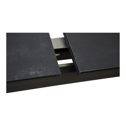 Tuintafel Baleno Negro | Uittrektafel | Grijs
