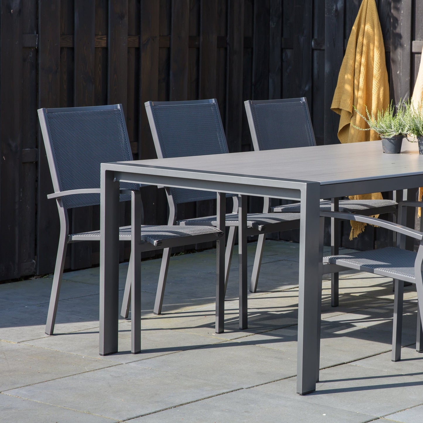 Stapelbare Tuinstoel Mojito | Zwart