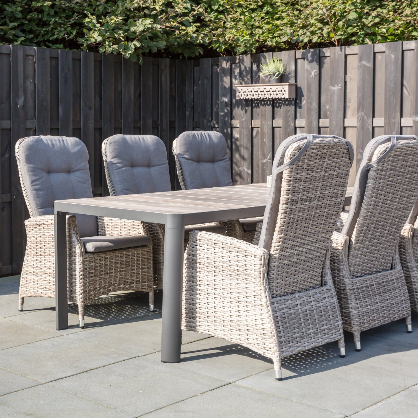 Tuinstoel Soho Comfort | Taupe Wicker