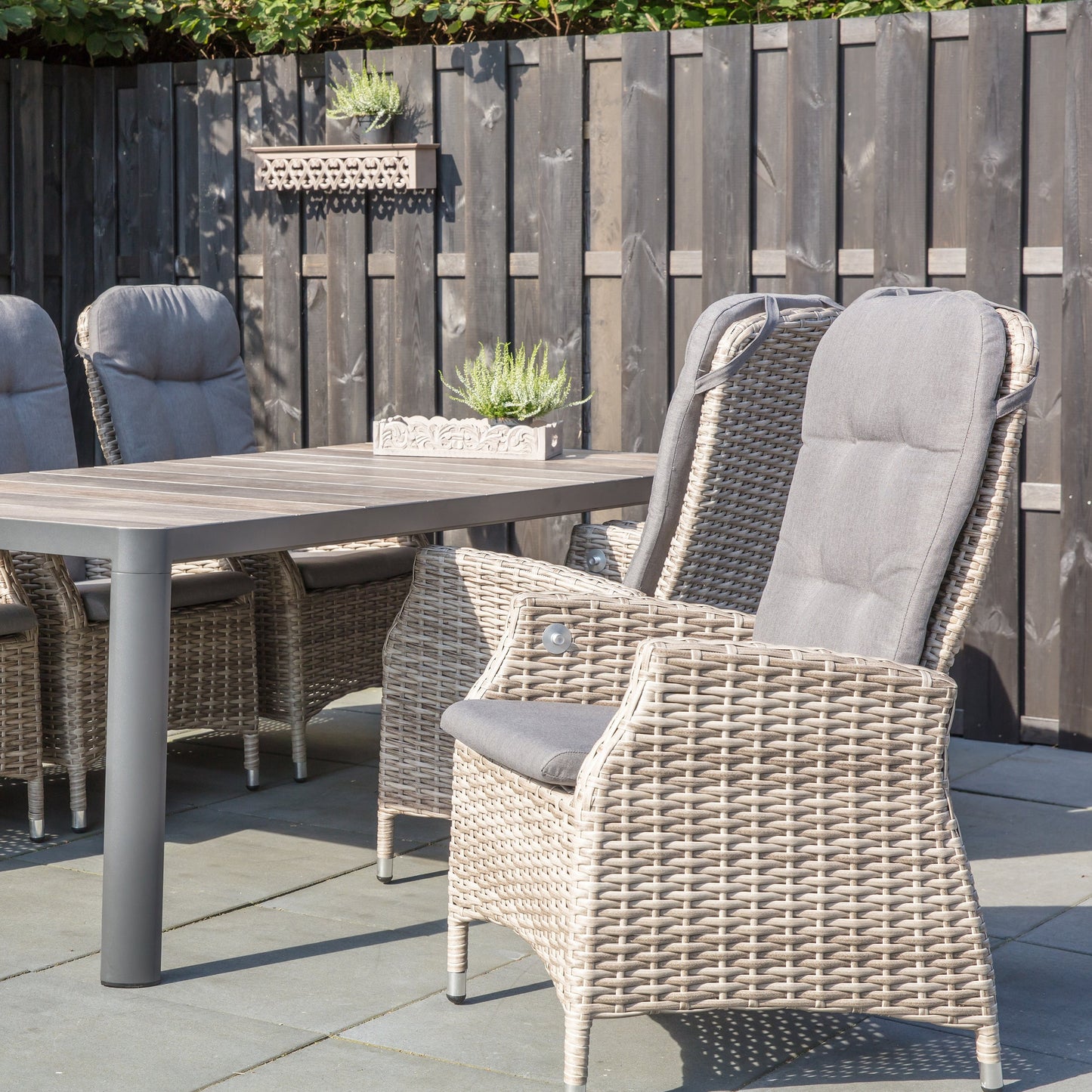 Tuinstoel Soho Comfort | Taupe Wicker