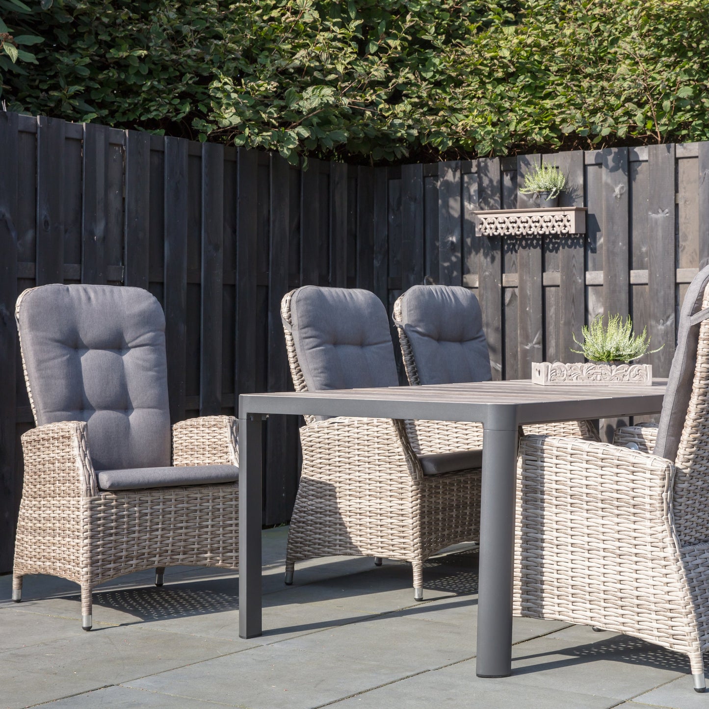 Tuinstoel Soho Comfort | Taupe Wicker