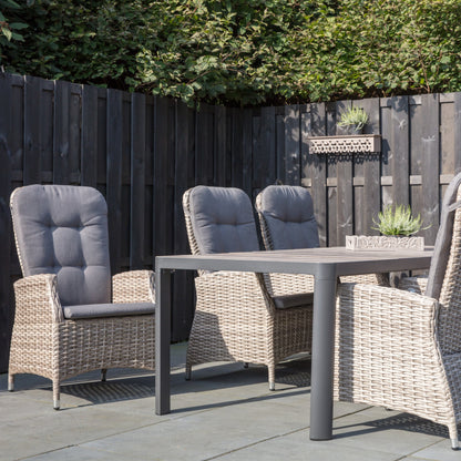 Tuinstoel Soho Comfort | Taupe Wicker
