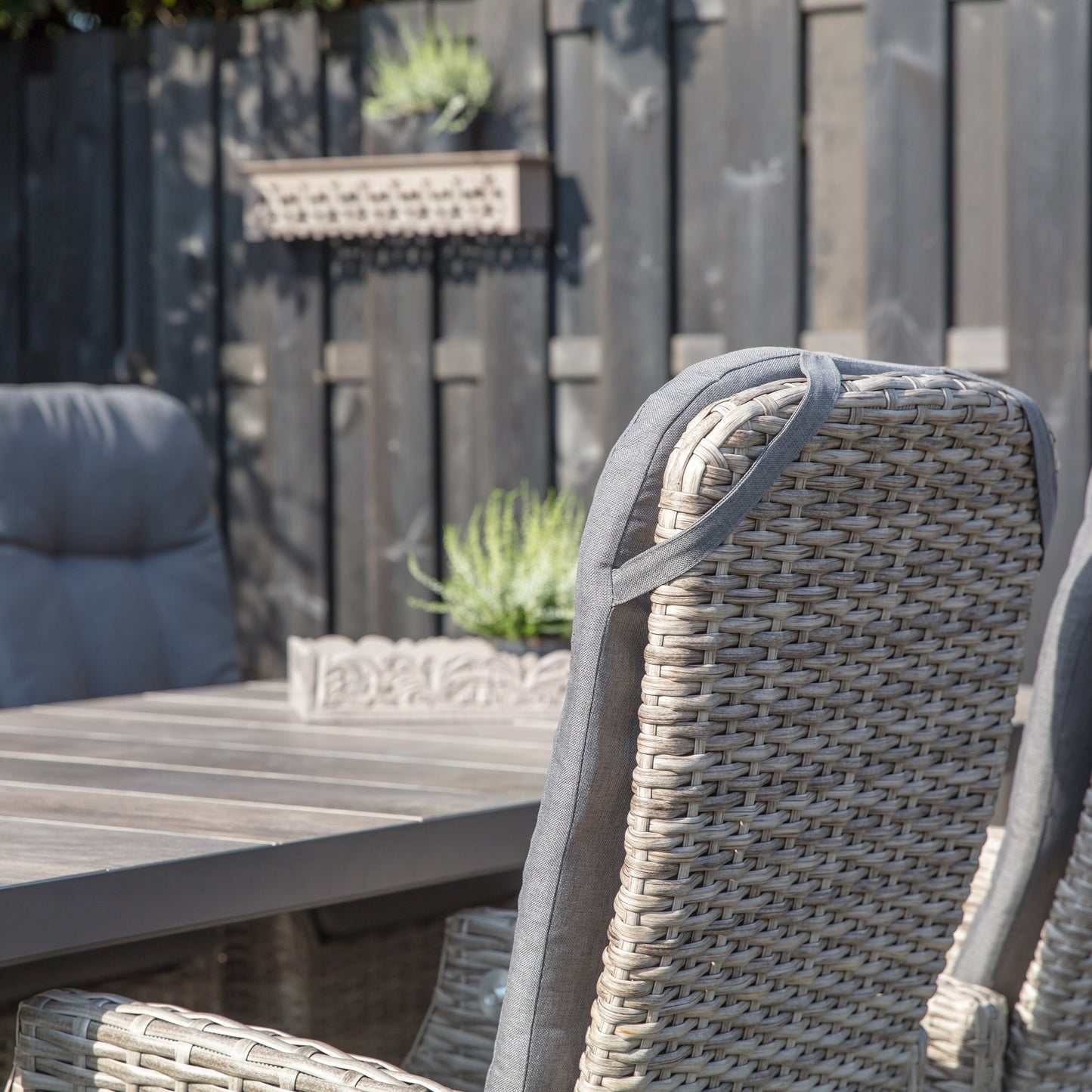 Tuinstoel Soho Comfort | Taupe Wicker