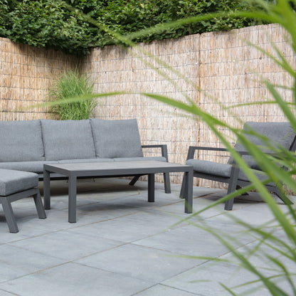 Tuinsalontafel Down Town / Ohio | Grijs Keramiek