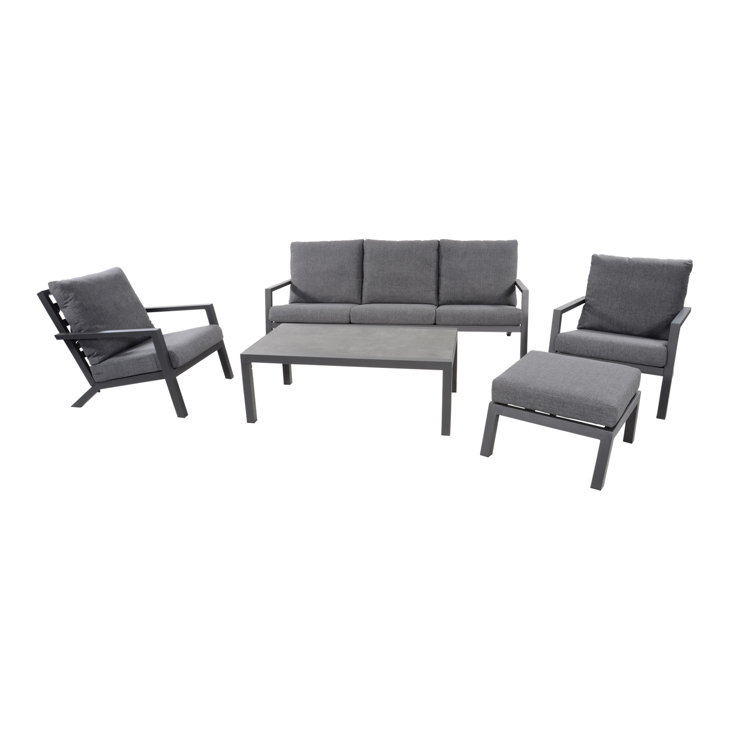 Loungebank Down Town | Grijs