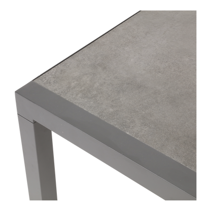 Tuinsalontafel Down Town / Ohio | Grijs Keramiek