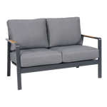 Loungebank Mai Tai | 2-personen | Grijs