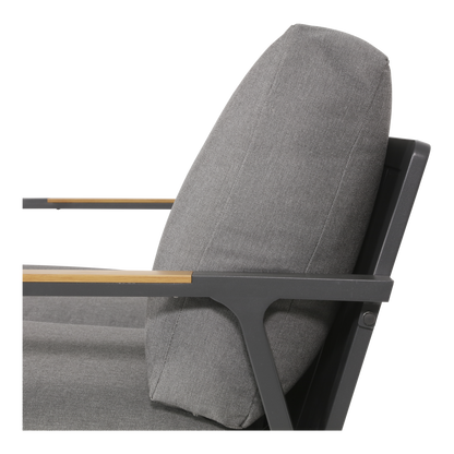 Loungebank Mai Tai | 2-personen | Grijs