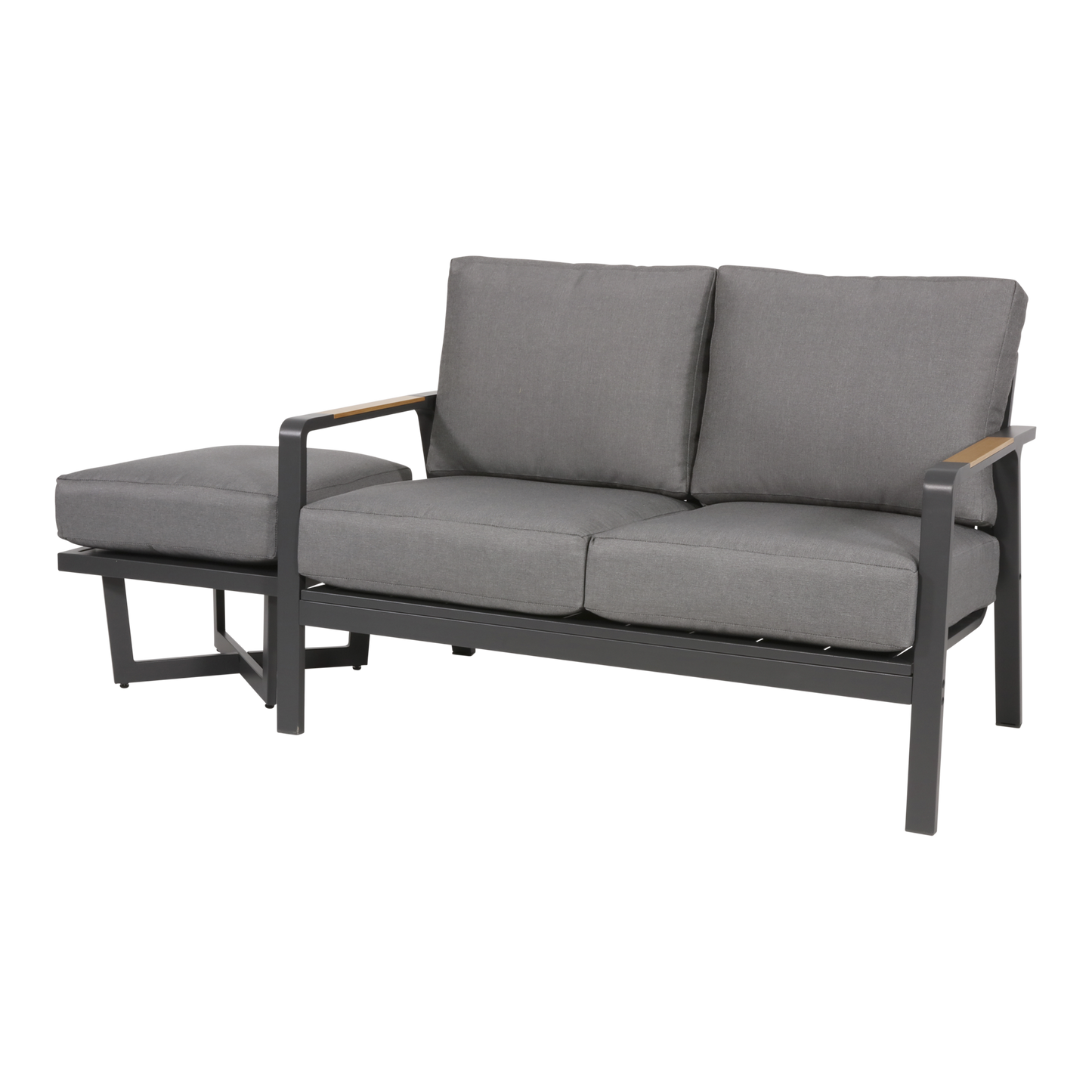 Loungebank Mai Tai | 2-personen | Grijs