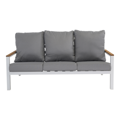 Loungeset Donnan | Grijs Wit