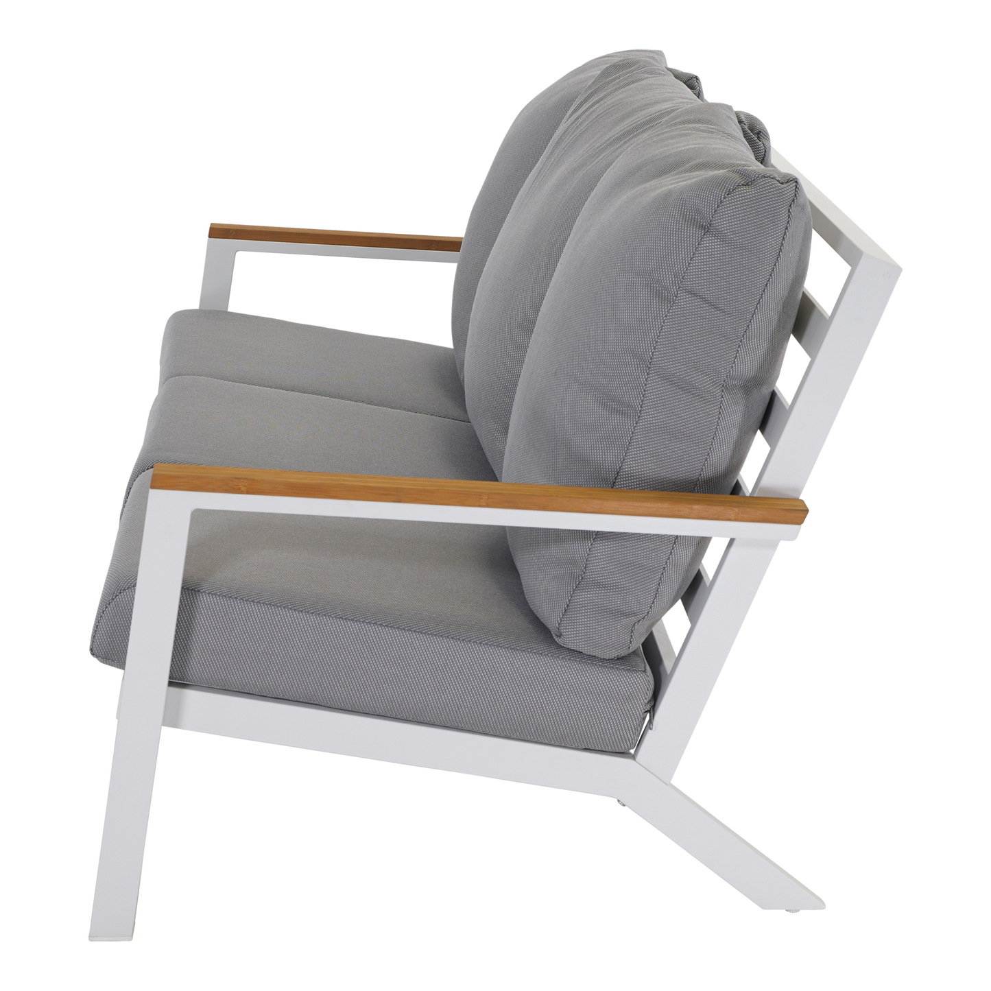 Loungeset Donnan | Grijs Wit