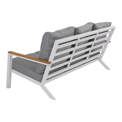 Loungeset Donnan | Grijs Wit