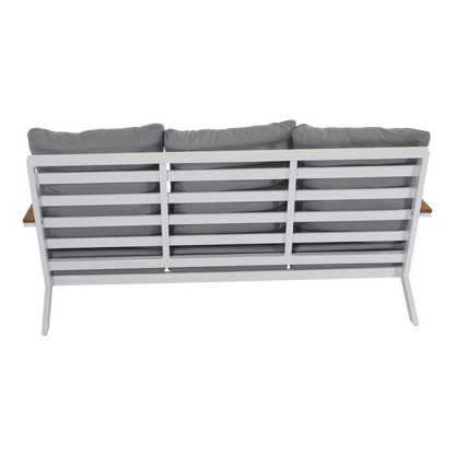 Loungeset Donnan | Grijs Wit