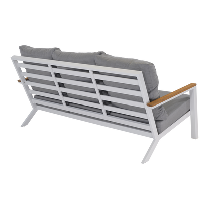 Loungeset Donnan | Grijs Wit