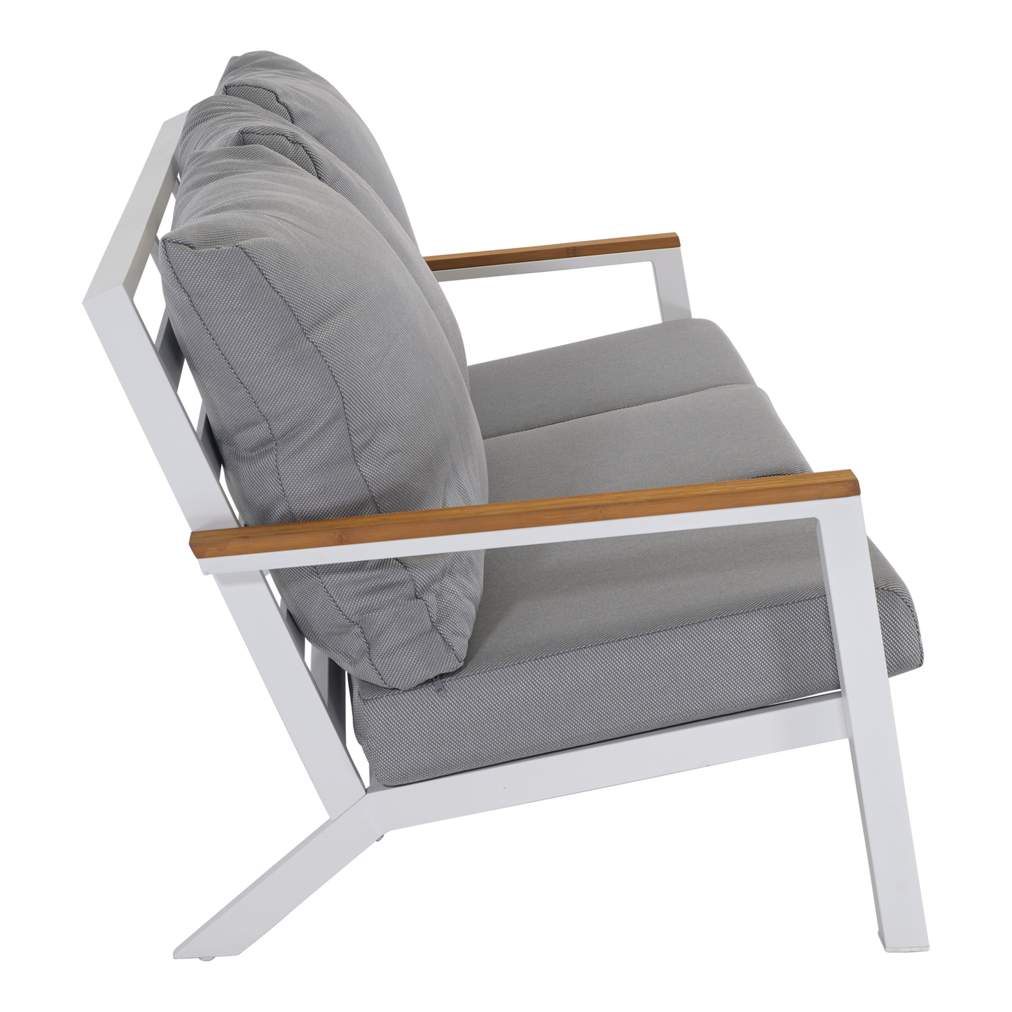 Loungeset Donnan | Grijs Wit