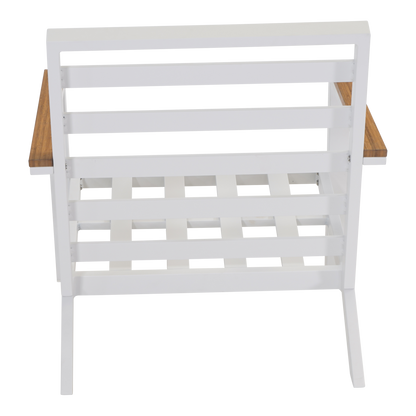 Loungeset Donnan | Grijs Wit