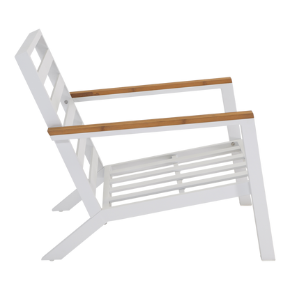 Loungeset Donnan | Grijs Wit