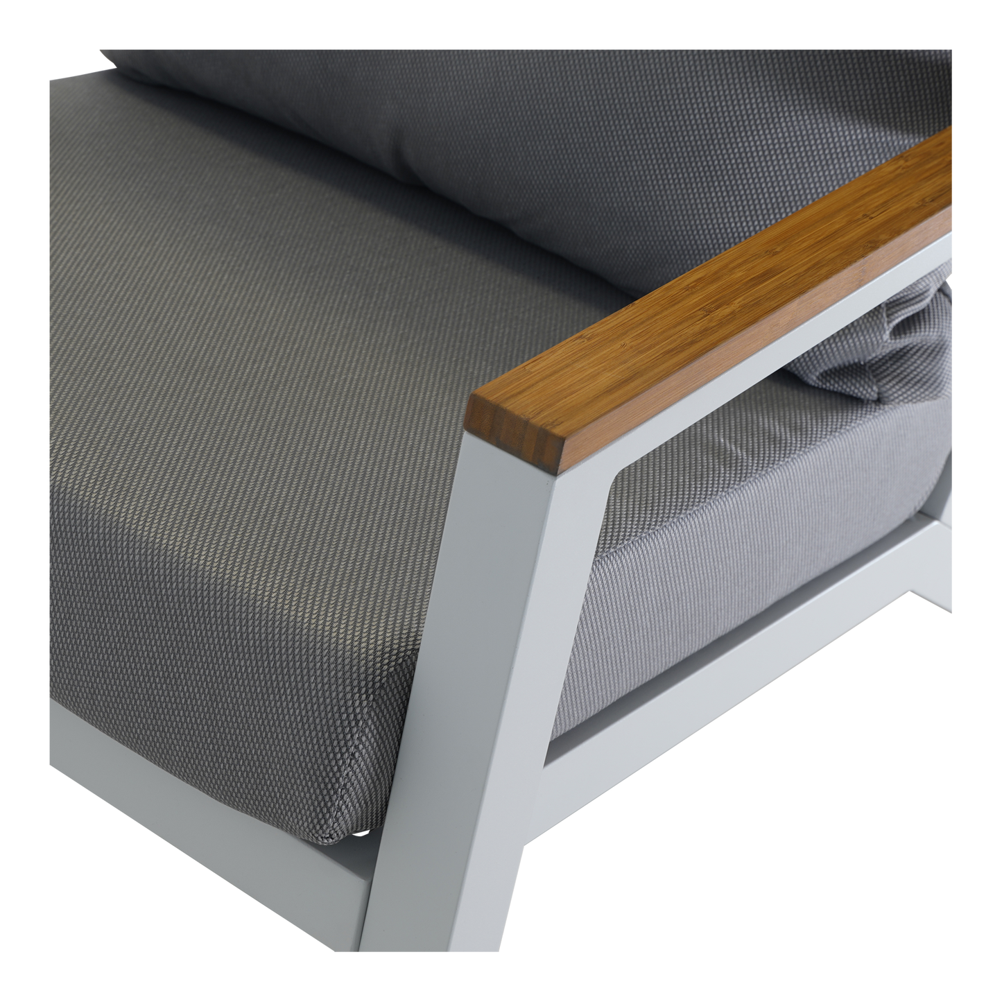 Loungeset Donnan | Grijs Wit