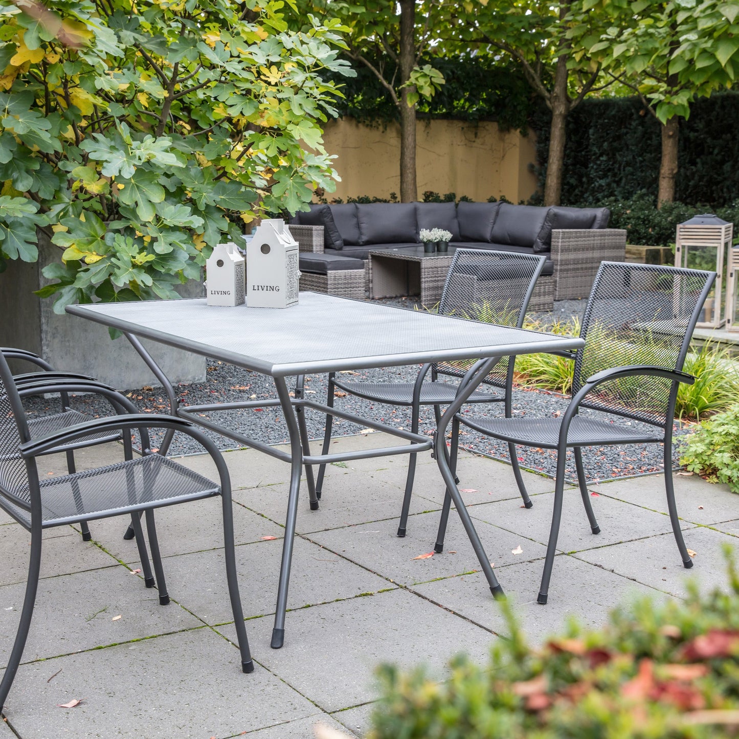 Tuintafel Nordic | Grijs Staal