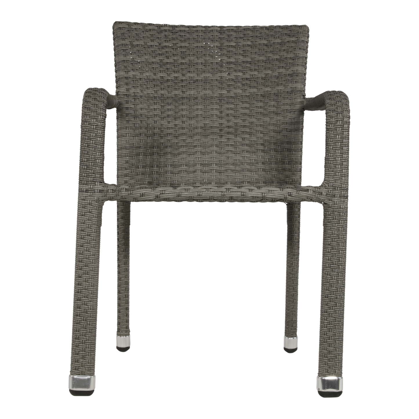 Stapelbare Tuinstoel Sol | Grijs Wicker