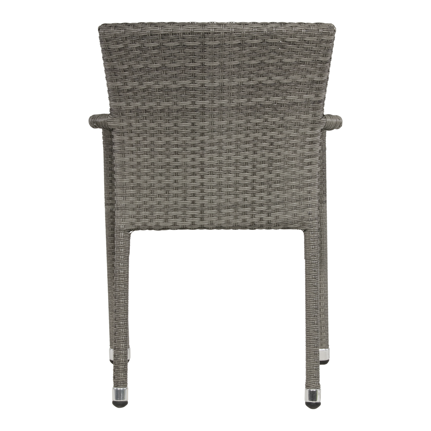 Stapelbare Tuinstoel Sol | Grijs Wicker