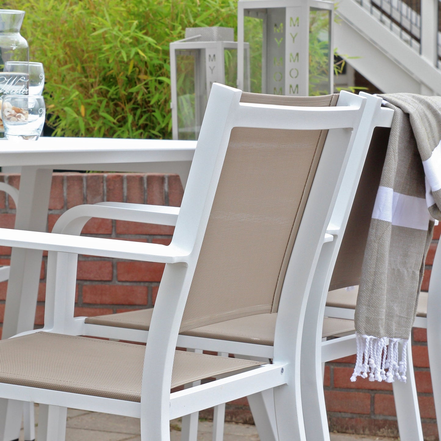 Stapelbare Tuinstoel Breeze | Taupe