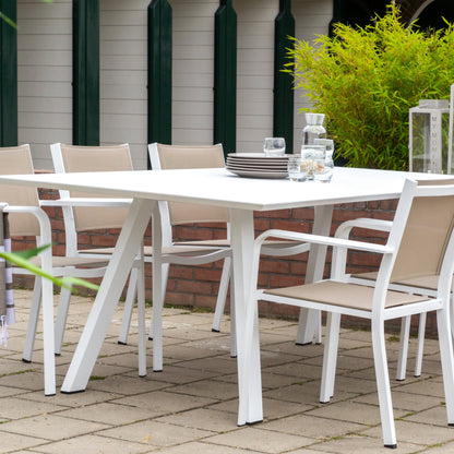 Stapelbare Tuinstoel Breeze | Taupe