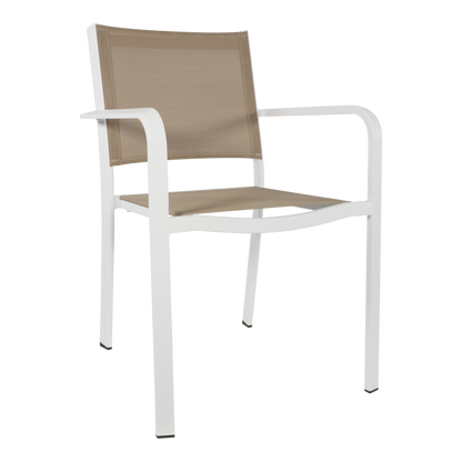 Stapelbare Tuinstoel Breeze | Taupe