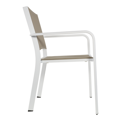 Stapelbare Tuinstoel Breeze | Taupe