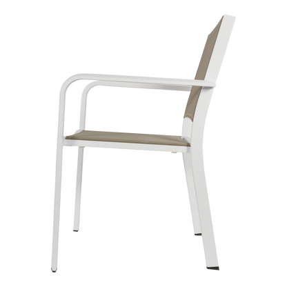 Stapelbare Tuinstoel Breeze | Taupe