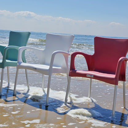 Stapelbare tuinstoel Bella | Wit