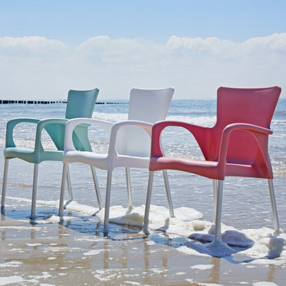 Stapelbare tuinstoel Bella | Wit