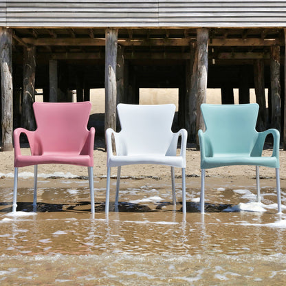 Stapelbare tuinstoel Bella | Wit